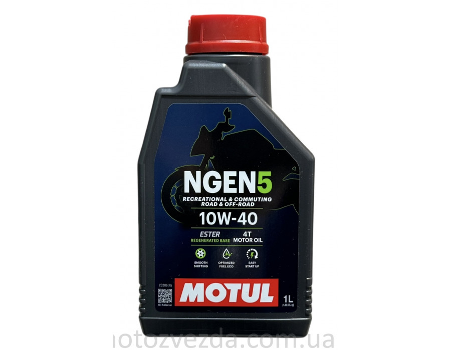 Моторна олива Motul NGEN 5 4T 10W-40 API SP JASO MA2 (1L.)