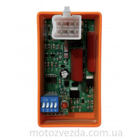 Комутатор (тюнінг) Delta/Alpha, HONDA DIO 5pin регулювання випередження "LIPAI" (помаранчевий)