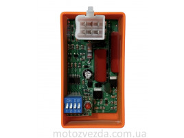 Коммутатор (тюнинг) Delta/Alpha, HONDA DIO 5pin регулировка опережения "LIPAI" (оранжевый)