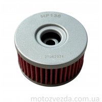 Фільтр масляний мото HF136 D60/H33 "HIFLO" ТАЙЛАНД