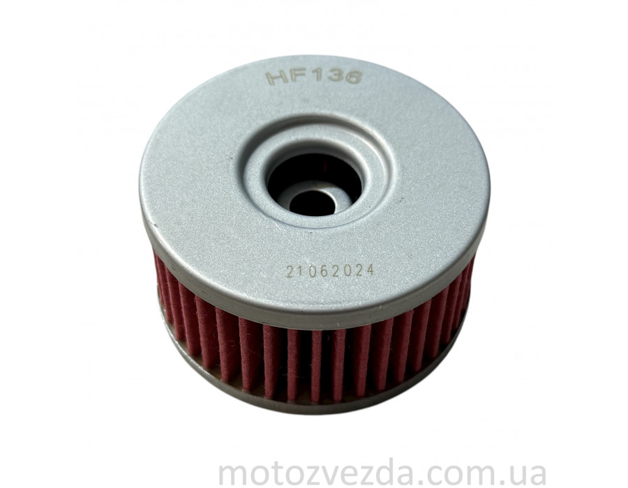 Фільтр масляний мото HF136 D60/H33 "HIFLO" ТАЙЛАНД