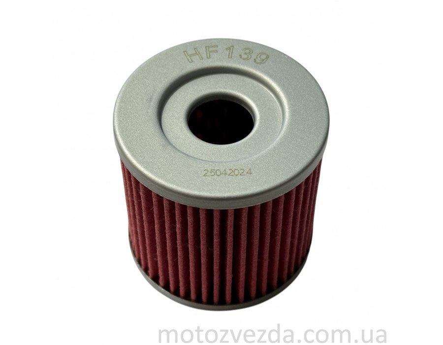 Фільтр масляний мото HF139 D44/H44 "HIFLO" ТАЙЛАНД