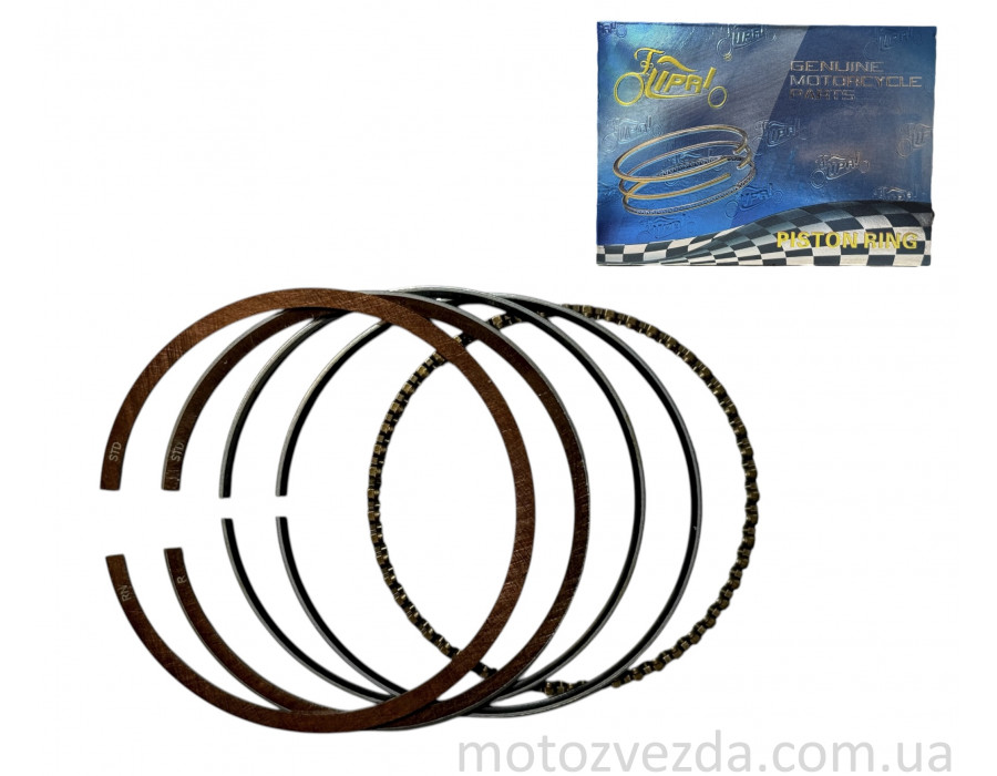 Кільця YAMAHA JOG SA36J, VINO SA26J, GEAR UA06J 4T STD 38.00 "LIPAI"