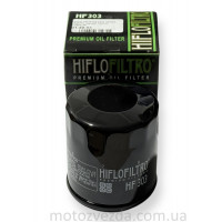 Фільтр масляний мото HF303 D65/H73 чорний 'HIFLO' ТАЙЛАНД