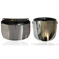 Скло шолома Х8 (тоноване сріблясте) скло)