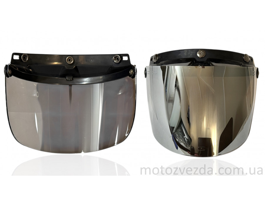 Скло шолома Х8 (тоноване сріблясте) скло)