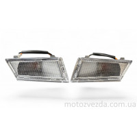 Повороты (пара) передние в сборе YAMAHA POCHE OLD