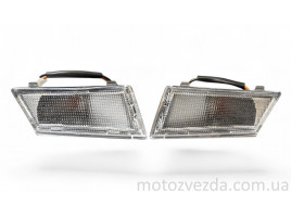 Повороты (пара) передние в сборе YAMAHA POCHE OLD