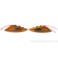 Повороты (пара) передние в сборе YAMAHA NEXT ZONE ZR (3YК) диск. тормоз.