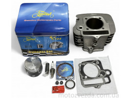 Поршневий комплект KAYO YX140 (W063) YX150 (W150-5) D56, p13, h78.4, тефлон #PRO 'LIPAI' (TTR150