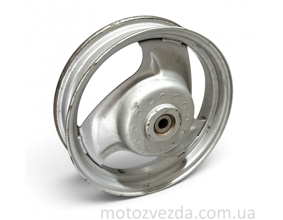 Диск задний J 10x2.15 DOT 110.5mm. 16-шлицов Yamaha JOG SA-36J / SA-39J / SA55J / 3KJ / 5BM Б/У