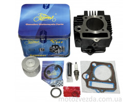 Поршневий комплект  Delta 125, TTR125-2 (154FMI-3 C125) D54, p14, h69, чавун #PRO 'LIPAI'