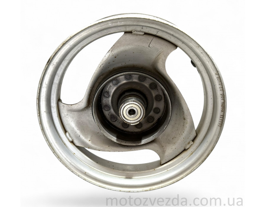 Диск передний J 10x2.15 DOT 110.5mm. Yamaha JOG SA-36J / SA-55J / 3KJ / 5BM Б/У