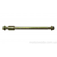 Ось колеса переднего VIPER V200/250-F2 D15, L265 +гайка, втулка
