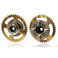 Демпфер заднего колеса Delta под болты, в сборе звезда 428-41T.