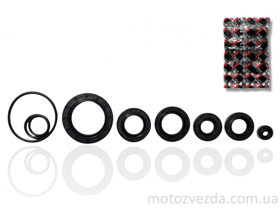 Сальники комплект CG200 9шт 'NOK'