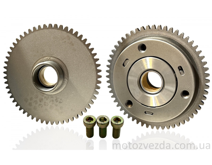 Обгінна муфта ZS125/150 у зборі, 3 ролики 'DR'