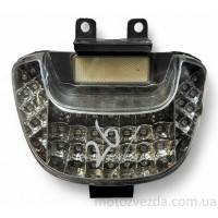 Стоп у зборі (тюнінгований діодний) Honda Dio Cesta AF-34/AF-35/ZX-35 (скло стопа-біле, повороти-білі)