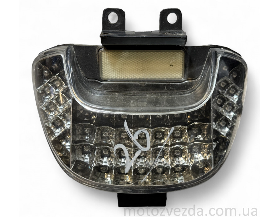 Стоп у зборі (тюнінгований діодний) Honda Dio Cesta AF-34/AF-35/ZX-35 (скло стопа-біле, повороти-білі)