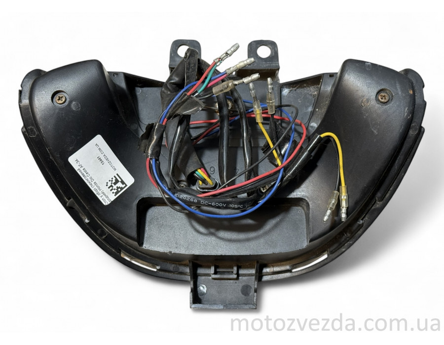 Стоп у зборі (тюнінгований діодний) Honda Dio Cesta AF-34/AF-35/ZX-35 (скло стопа-біле, повороти-білі)