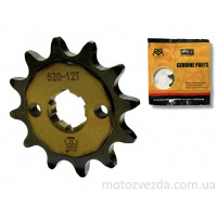 Звезда трансмиссии передняя CB/CG250 520‑12T Enduro "KDMOTO"
