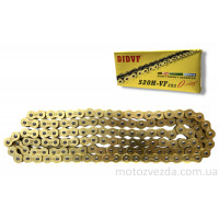 Цепь трансмиссии 520HV‑120L сальниковая, GOLD "DIDVF"
