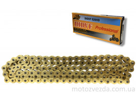 Ланцюг трансмісії 520HD‑120L посилений, GOLD "DID"