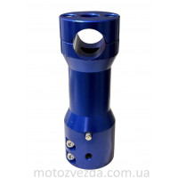 Кріплення відкритого керма на скутера (винос) 29mm, синій
