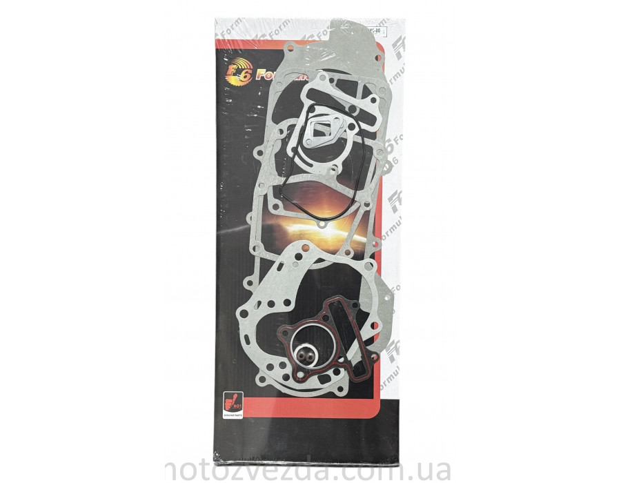 Прокладки двигуна комплект GY6-80 (12) (FORMULA)