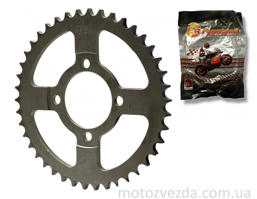 Звезда трансмиссии задняя Delta 428-42 "F6"