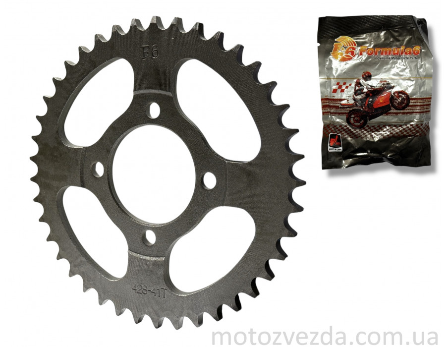 Звезда трансмиссии задняя Delta 428-41 "F6"