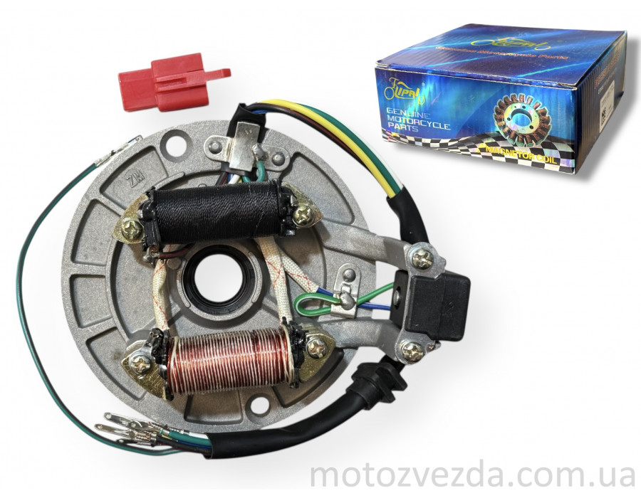 Генератор (статор) 1P52FMI KAYO 125, TTR125 1+1, 5 проводів "LIPAI"