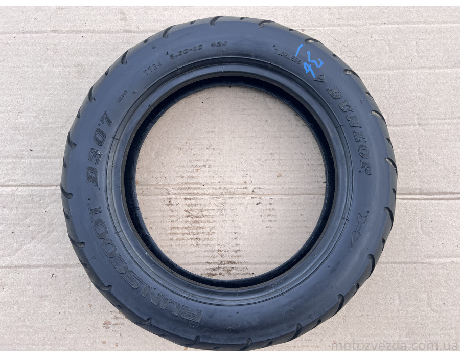 Гума Dunlop 3,00-10 (09/14) Made in Taiwan