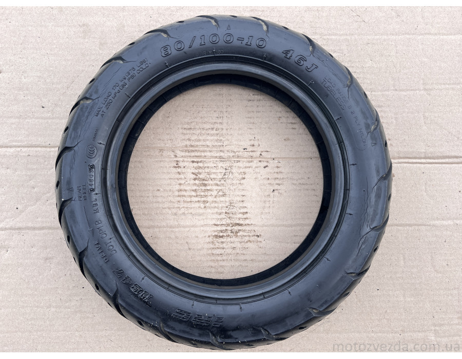 Гума IRC 80/100-10 (48/03) Made in Thailand
