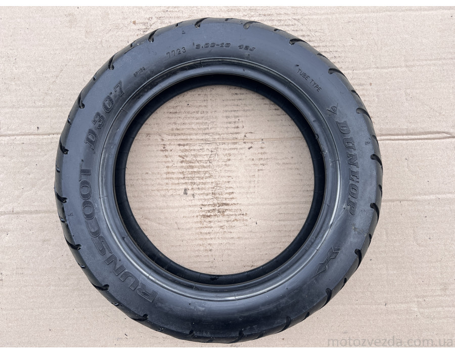 Гума DUNLOP 3.00-10 (34/14) Made in Taiwan