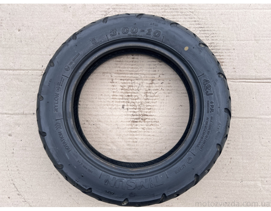 Гума TIMSUN 3.00-10 (42/23)Made in Taiwan