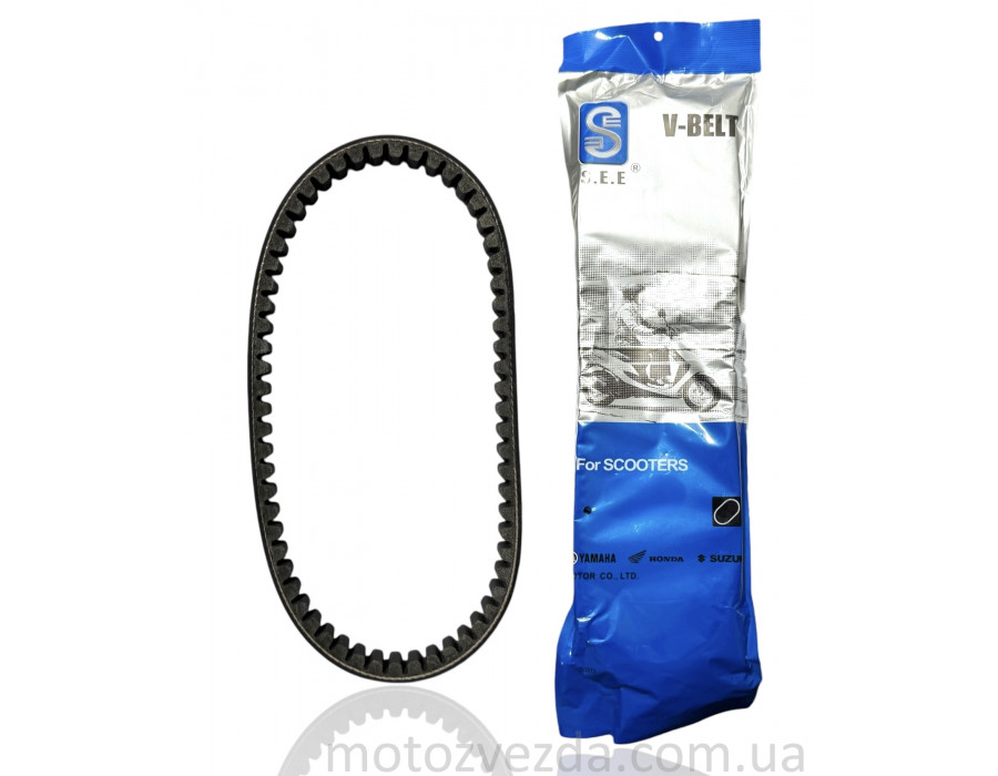 Ремень вариатора 669-18.1 GY6 50 10" "SEE" (Sheng-E) ТАЙВАНЬ