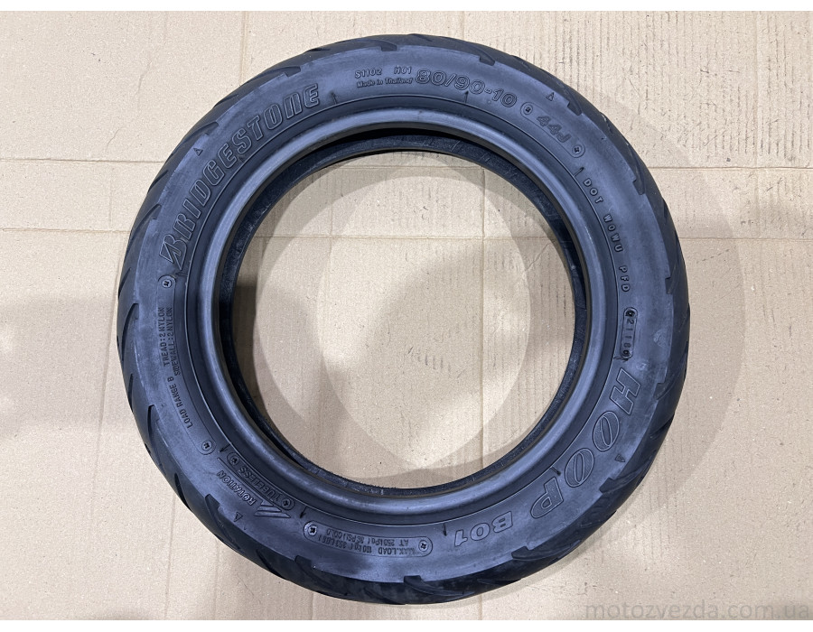 Резина Bridgestone 80/90-10 (21/18) Made in Japan