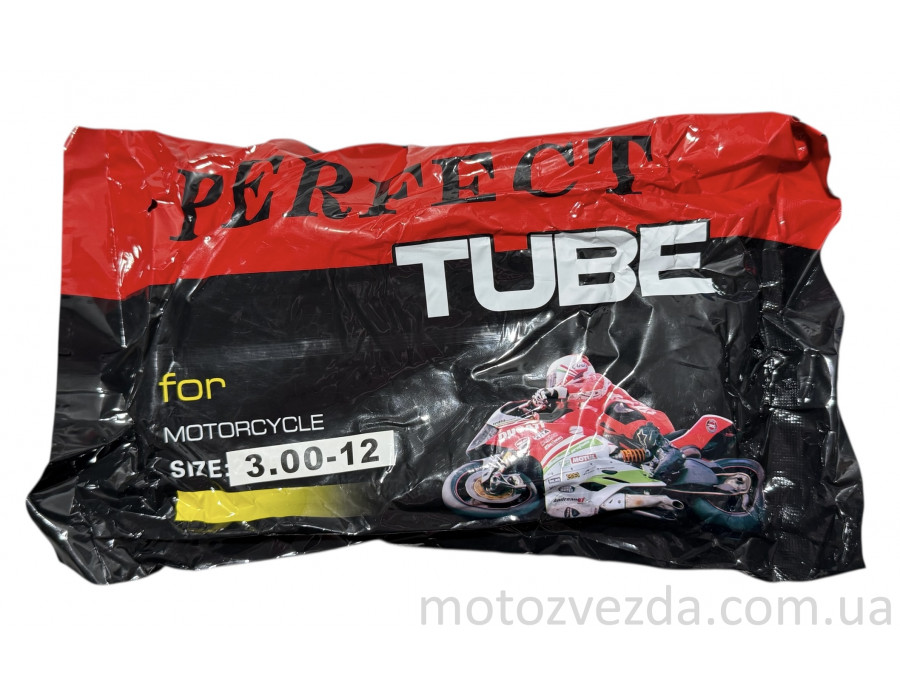 Камера 12" 3.00‑12 каучук "PERFECT"