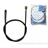 Трос спидометра gy6-80 гайка-пластик . палец квадрат-вилка