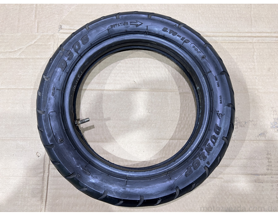 Гума DUNLOP 2.75-10 (38/03) Made in China+камера