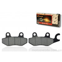 Колодки тормозные (диск) GY6 ухо вправо "F6"