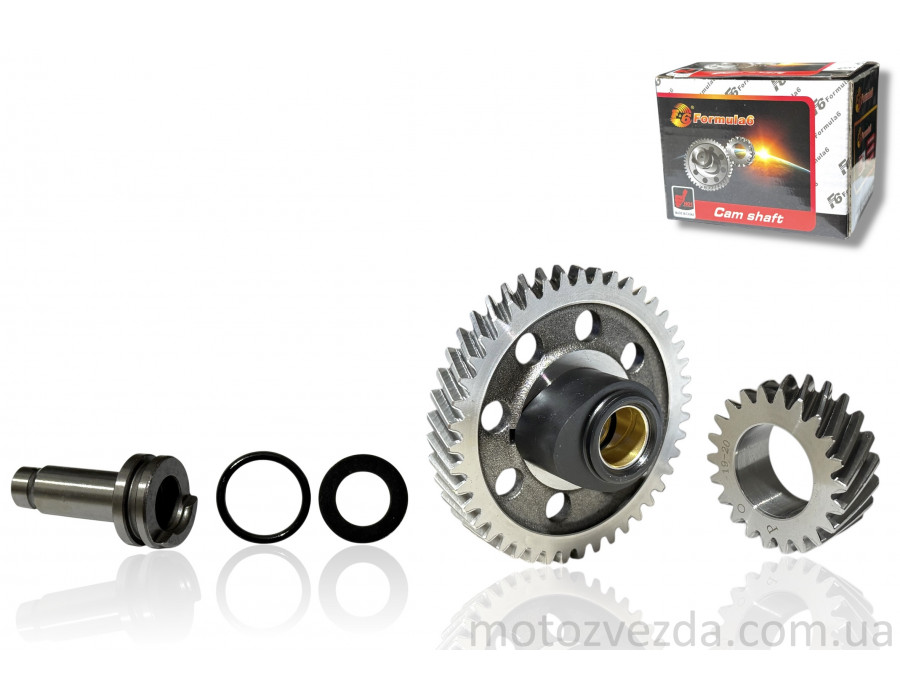 Розподільний вал ГРМ 4T CG150 (у зборі) Formula 6
