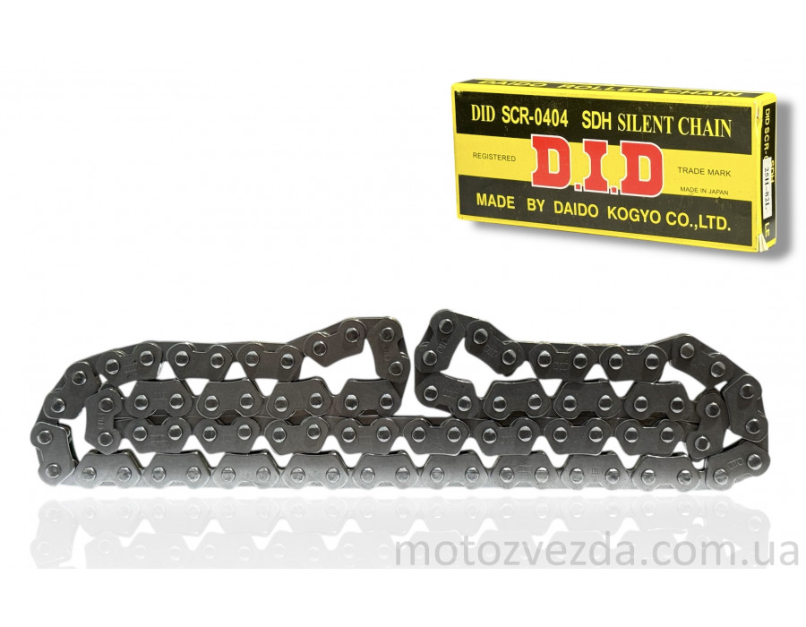Ланцюг ГРМ на мопед GY6-80 (2х3-82L) "DID"