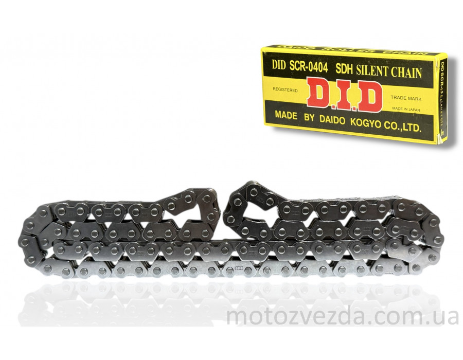 Ланцюг ГРМ на мопед CG-150 (3х4-90L) "DID"