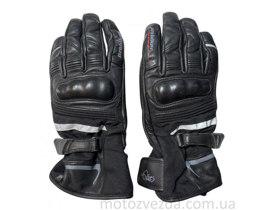 Мото рукавички кожані Bike pro (size DM/07) стан нових.