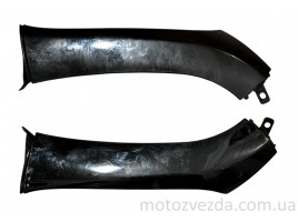 Косинки передні під дзьоб YAMAHA JOG SA-36J / SA-39J / SA-55J Taiwan ( чорний глянець ) Уцінка!!!