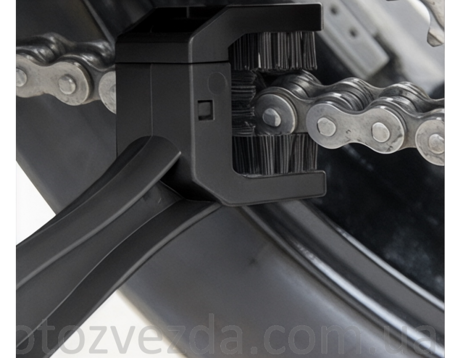 Щітка для чищення ланцюга та зірок (Чорний)