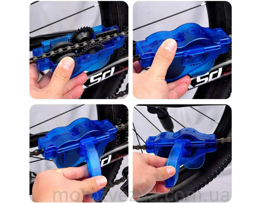 Щітка для чищення ланцюга покращена