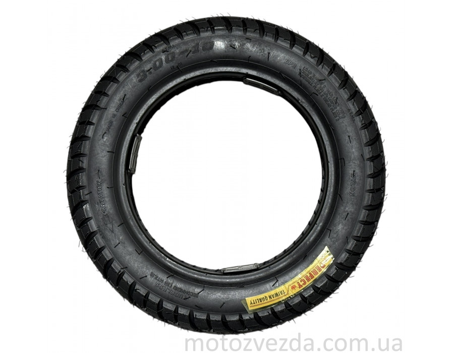 Резина 10'' '3.00-10' TL ''PERFECT'' шоссе PF-121
